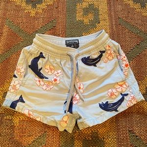 Embroidered Vilebrequin 2T swim shorts
